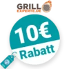 10€ Grill Experte Rabatt – Newsletter