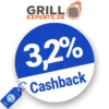 3,2% Grill Experte Cashback – AUF ALLES