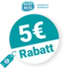 5€ HANS NATUR Rabatt – Newsletter