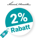 2% Heinrich Obermüller Rabatt – Newsletter