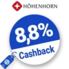 8,8% Höhenhorn Cashback – AUF ALLES