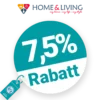 7,5% Home & Living Rabatt – AUF ALLES