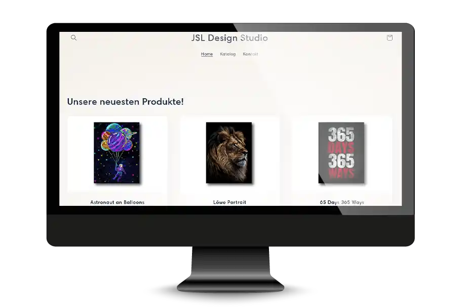 JSL Design Studio Gutschein einlösen Screenhot