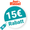 15€ Just Russel Rabatt – Freunde werben