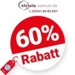 60% Kfzteile-Zentrum Rabatt – Auf ausgewählte Artikel