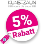 5% Kunstzaun.de Gutschein – AUF ALLES