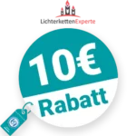10€ Lichterketten Experte Rabatt – Newsletter