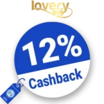 12% Lovery24 Cashback – AUF ALLES
