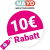 10€ Mayd Gutschein – AUF ALLES