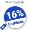16% Mondland Cashback – AUF ALLES