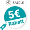 5€ Saecle Rabatt – Newsletter