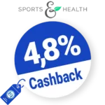 4,8% Sports & Health Cashback – AUF ALLES