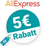 5€ AliExpress Rabatt – Neukunden