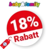 18% baby&family Rabatt – Auf ausgewählte Produkte
