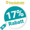 17% hier&direkt Rabatt – Im Jahresabo