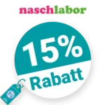 15% Naschlabor Rabatt – Newsletter