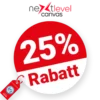 25% Next Level Canvas Rabatt – Auf alle Wandbilder
