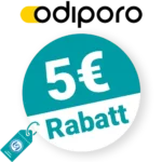 5€ Odiporo Rabatt – Newsletter