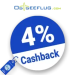 4% Ostseeflug Cashback – AUF ALLES