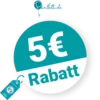 5€ Printfetti Rabatt – Newsletter
