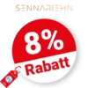 8% SENNARIEHN Rabatt – Sale