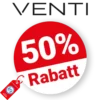 50% VENTI Rabatt – Sale
