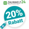 20% Zaunwelt24 Rabatt