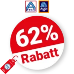 62% ALDI Rabatt – Auf aktuelle Aktionen