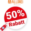 50% ALLDREI Rabatt – Auf ausgewählte Produkte