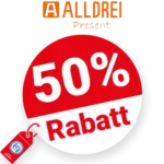50% ALLDREI Rabatt – Auf ausgewählte Produkte