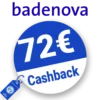 72€ Badenova Cashback – AUF ALLES