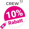 10% CREW32 Gutschein – AUF ALLES