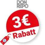 3€ DON REPO Rabatt – Auf Mix-Pakete