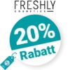 20% Freshly Cosmetics Rabatt – Newsletter