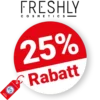 25% Freshly Cosmetics Rabatt – Auf ausgewählte Produkte