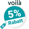 5% Getvoila Rabatt – Newsletter