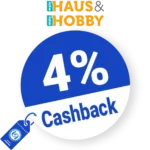 4% Haus & Hobby Cashback – AUF ALLES