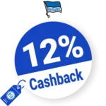 12% Hertha BSC Cashback – AUF ALLES