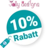 10% Jolly Designs Rabatt – Newsletter
