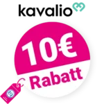 10€ Kavalio Gutschein – AUF ALLES