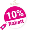 10% LuxeCosy Gutschein – Bei Kauf von 2 Artikeln