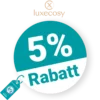 5% LuxeCosy Rabatt – Newsletter