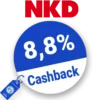 8,8% NKD Cashback – AUF ALLES