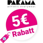 5€ PAKAMA Athletics Gutschein – AUF ALLES
