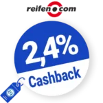 2,4% Reifen.com Cashback – AUF ALLES