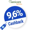 9,6% SANICARE Cashback – AUF ALLES
