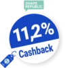 11,2% Shape Republic Cashback – AUF ALLES
