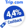 4,4% Trip.com Cashback – AUF ALLES
