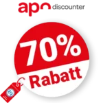 70% apo-discounter Rabatt – Auf Eigenmarken