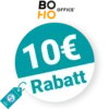 10€ boho office Rabatt – Newsletter